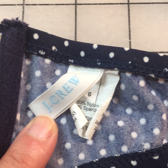 J. Crew navy polka dot bikini - Picture 4 of 9